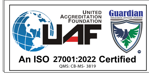 ISO/IEC 27001:2022 Certified - UAF / Guardian